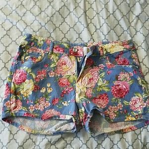Floral shorts